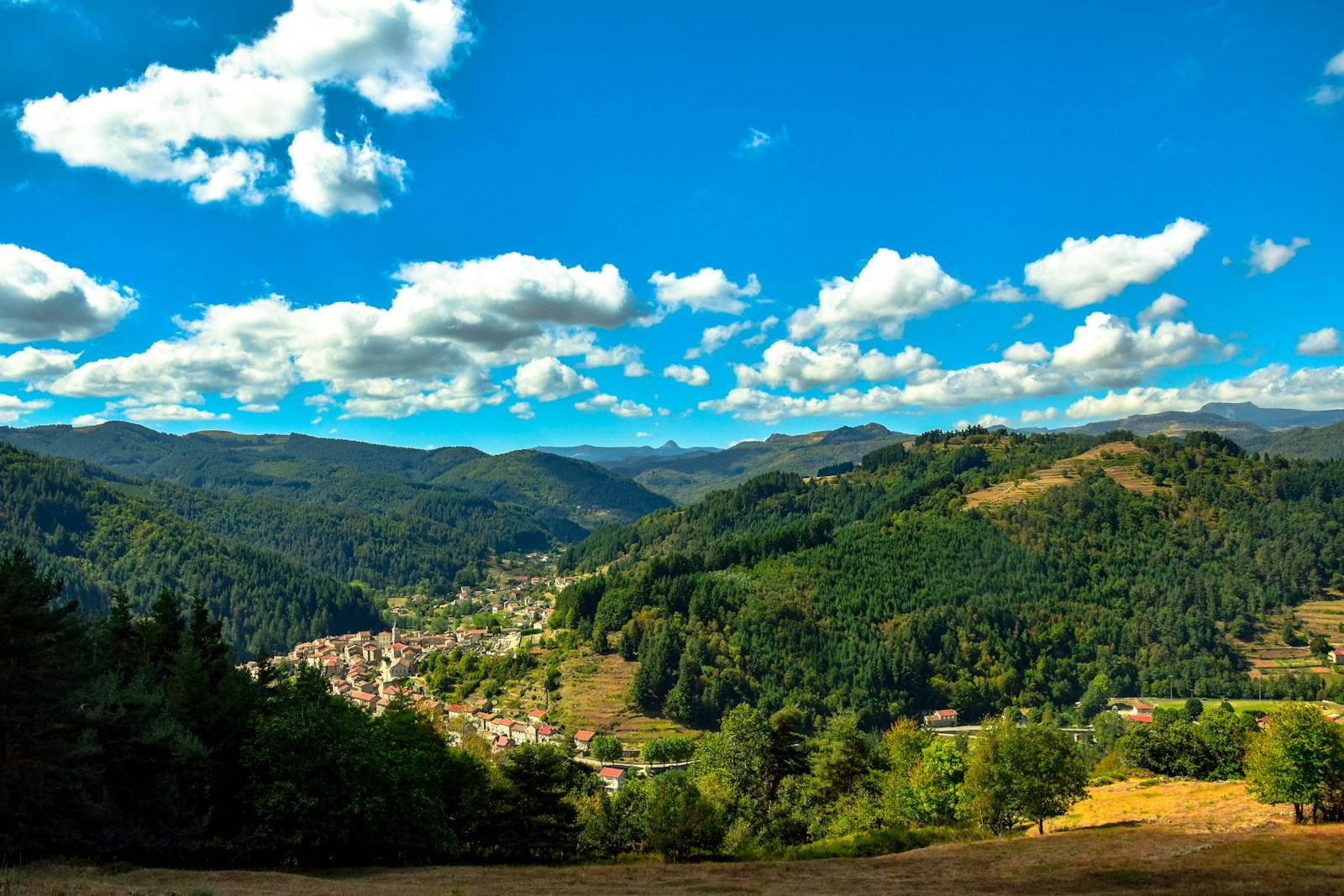 Paysage de montagne, photographie d’ambiance